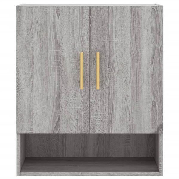 vidaXL Ντουλάπι Τοίχου Γκρι Sonoma 60 x 31 x 70 εκ. από Επεξεργ. Ξύλο