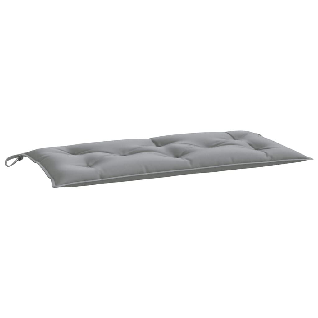 vidaXL Μαξιλάρι Πάγκου Κήπου Γκρι 100x50x7 εκ. Ύφασμα Oxford