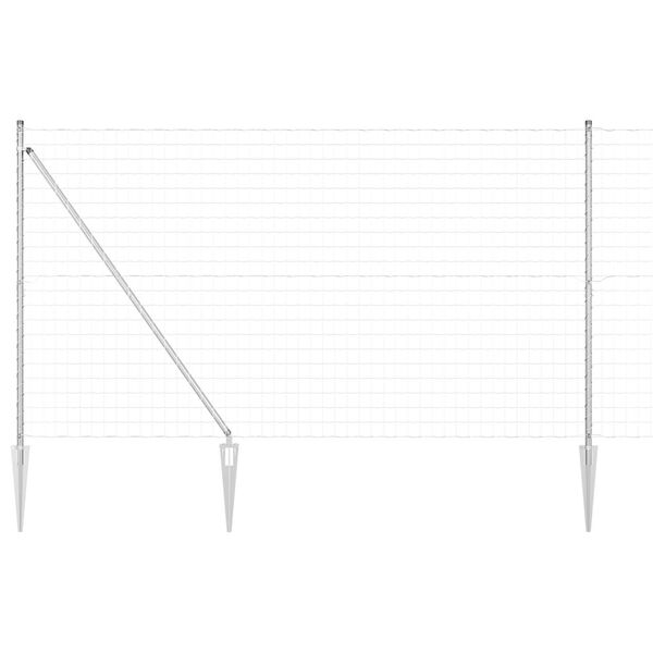 vidaXL &Tau;&epsilon;&nu;&tau;ώ&tau;&omicron; &mu;&epsilon; &sigma;&tau;ή&rho;&iota;&gamma;&mu;&alpha; &Alpha;&sigma;&eta;&mu;ί 1,5 x 10 m &Alpha;&tau;&sigma;ά&lambda;&iota;