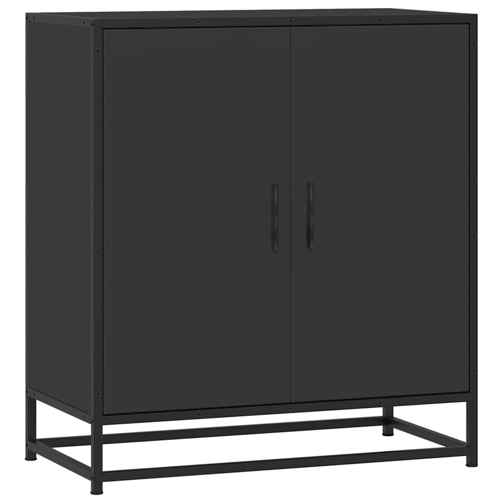 vidaXL Ραφιέρα Καφέ Δρυς 68x35x76 εκ. Επεξ. Ξύλο + Μέταλλο