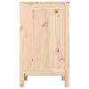 vidaXL Καλάθι Απλύτων 44 x 44 x 76 εκ. από Μασίφ Ξύλο Πεύκου