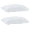 vidaXL Χειμερινό Παπλωματοθήκη με μαξιλάρι 3 pcs Λευκό Μικροΐνες