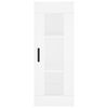 vidaXL Ντουλάπι Λευκό 34,5 x 34 x 180 εκ. από Επεξεργασμένο Ξύλο