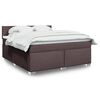 vidaXL &Kappa;&rho;&epsilon;&beta;ά&tau;&iota; Boxspring &mu;&epsilon; &Sigma;&tau;&rho;ώ&mu;&alpha; &Sigma;&kappa;&omicron;ύ&rho;&omicron; &Kappa;&alpha;&phi;έ 180x200 &epsilon;&kappa; &Upsilon;&phi;&alpha;&sigma;&mu;ά&tau;&iota;&nu;&omicron;