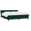 vidaXL &Kappa;&rho;&epsilon;&beta;ά&tau;&iota; Boxspring &mu;&epsilon; &Sigma;&tau;&rho;ώ&mu;&alpha; &Sigma;&kappa;&omicron;ύ&rho;&omicron; &Pi;&rho;ά&sigma;&iota;&nu;&omicron; 180x210&epsilon;&kappa;. &Beta;&epsilon;&lambda;&omicron;ύ&delta;&iota;&nu;&omicron;
