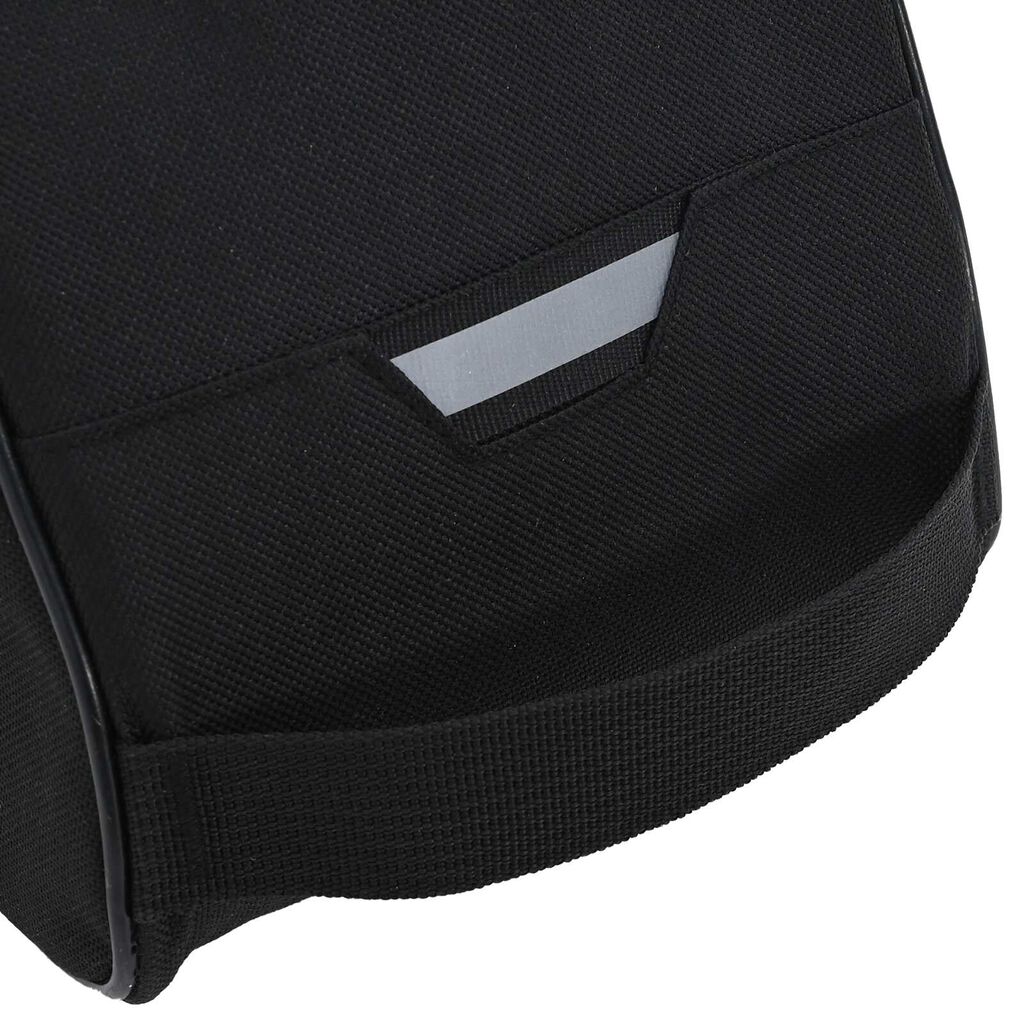 vidaXL Τσάντα Ποδηλάτου για Ράγα Pannier 8 L Μαύρη 38x16x16 εκ.