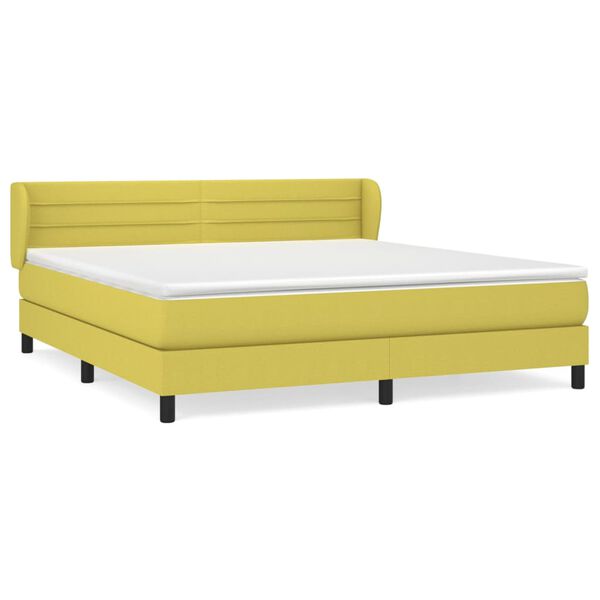 vidaXL &Kappa;&rho;&epsilon;&beta;ά&tau;&iota; Boxspring &mu;&epsilon; &Sigma;&tau;&rho;ώ&mu;&alpha; &Pi;&rho;ά&sigma;&iota;&nu;&omicron; 180x200 &epsilon;&kappa;.&Upsilon;&phi;&alpha;&sigma;&mu;ά&tau;&iota;&nu;&omicron;