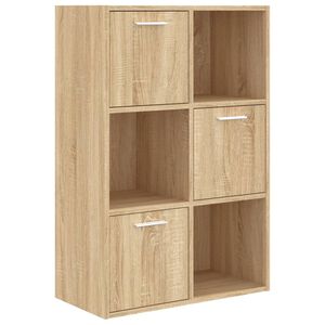 vidaXL &Rho;&alpha;&phi;&iota;έ&rho;&alpha; &mu;&epsilon; &Nu;&tau;&omicron;&upsilon;&lambda;ά&pi;&iota;&alpha; Sonoma &Delta;&rho;&upsilon;&sigmaf; 60 x 29,5 x 90 &epsilon;&kappa;. &Epsilon;&pi;&epsilon;&xi;. &Xi;ύ&lambda;&omicron;