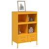 vidaXL Ντουλάπι Μουσταρδί 68x39x101,5 εκ. από Ατσάλι