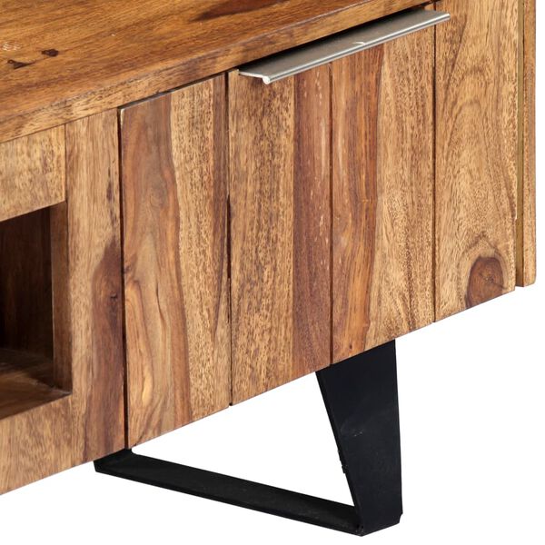 vidaXL Έπιπλο Τηλεόρασης 140 x 30 x 40 εκ. από Μασίφ Ξύλο Ακακίας