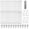 vidaXL &Epsilon;&xi;&alpha;&gamma;&omega;&nu;&iota;&kappa;ή &Pi;&epsilon;&rho;ί&phi;&rho;&alpha;&xi;&eta; &mu;&epsilon; &Beta;ά&sigma;&eta; &Sigma;&kappa;&upsilon;&rho;&omicron;&delta;έ&mu;&alpha;&tau;&omicron;&sigmaf; 100 x 1 &mu; &Alpha;&sigma;&eta;&mu;ί &Delta;ί&chi;&tau;&upsilon;