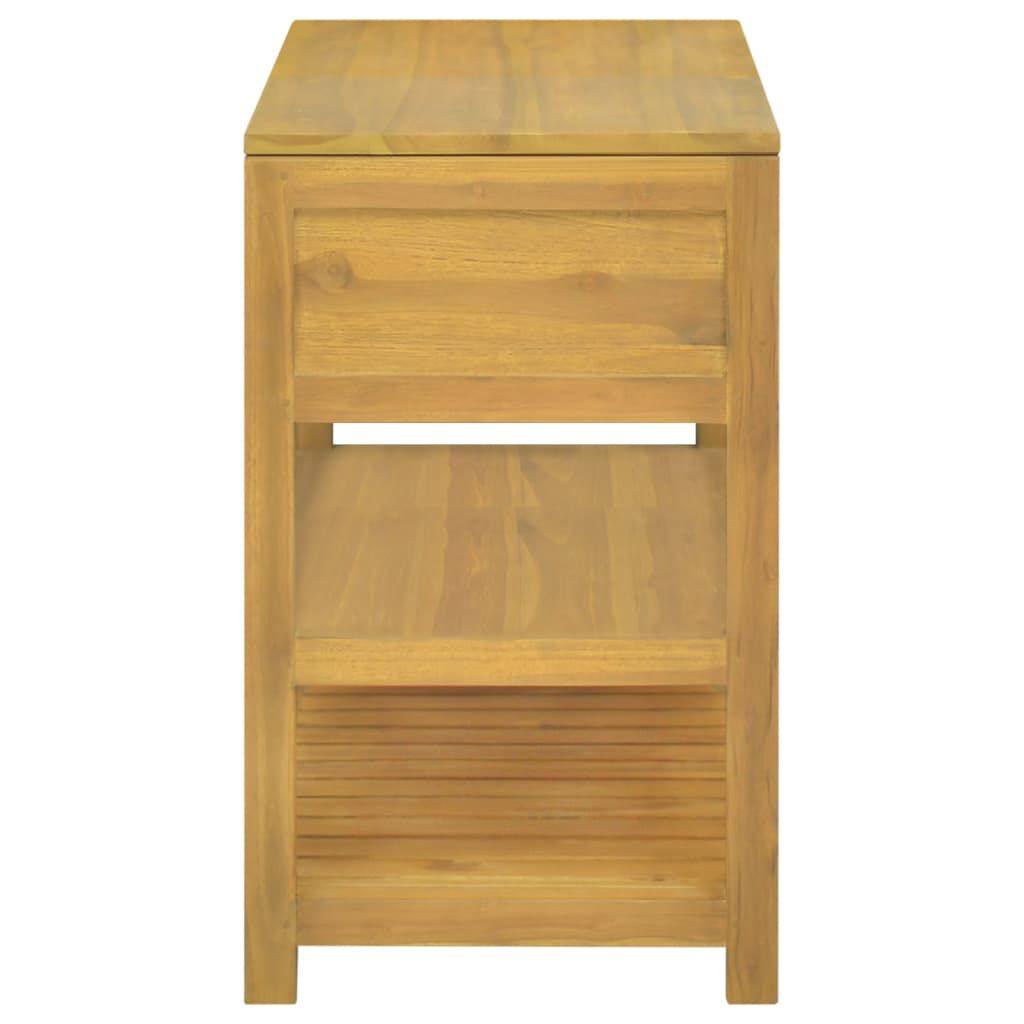 vidaXL Έπιπλο Μπάνιου 90 x 45 x 75 εκ. από Μασίφ Ξύλο Teak