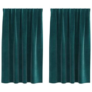 vidaXL &Kappa;&omicron;&upsilon;&rho;&tau;ί&nu;&epsilon;&sigmaf; 2 &tau;&mu;&chi;. &Sigma;&kappa;&omicron;ύ&rho;&omicron; &Pi;&rho;ά&sigma;&iota;&nu;&omicron; 140 x 140 cm &Beta;&epsilon;&lambda;&omicron;ύ&delta;&omicron;