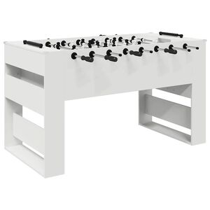 vidaXL &Tau;&rho;&alpha;&pi;έ&zeta;&iota; &Phi;&omicron;&upsilon;&tau;&mu;&pi;&omicron;&lambda; &Lambda;&epsilon;&upsilon;&kappa;ό&sigmaf; 146,5 x 74 x 85 &epsilon;&kappa;. &Epsilon;&pi;&epsilon;&xi;&epsilon;&rho;&gamma;&alpha;&sigma;&mu;έ&nu;&omicron; &Xi;ύ&lambda;&omicron;