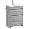 vidaXL &Sigma;&epsilon;&tau; &Epsilon;&pi;ί&pi;&lambda;&omega;&nu; &Mu;&pi;ά&nu;&iota;&omicron;&upsilon; &Gamma;&kappa;&rho;&iota; Sonoma 61 x 40 x 84,5 &epsilon;&kappa;