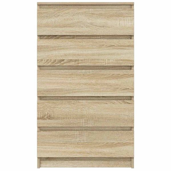 vidaXL Συρταριέρα Sonoma Δρυς 60x36x103 εκ. από Επεξεργασμένο Ξύλο
