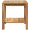 vidaXL Τραπεζάκι σαλονιού Καφέ 45 x 45 x 45 cm Μασίφ ξύλο teak
