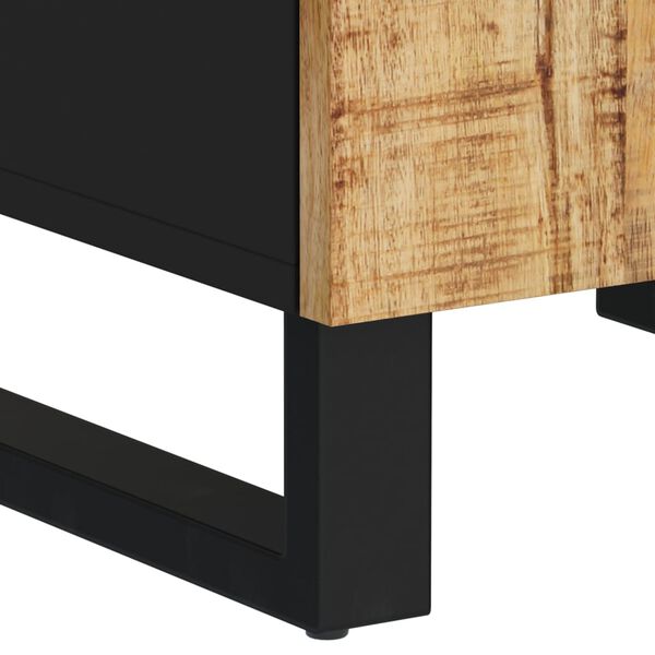 vidaXL Ντουλάπι Μπάνιου 38 x 33 x 58 εκ. από Μασίφ Ξύλο Μάνγκο