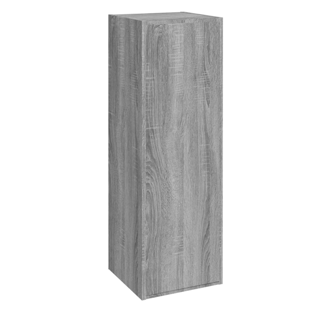 vidaXL Έπιπλο Τηλεόρασης Γκρι Sonoma 30,5x30x90 εκ. από Επεξεργ. Ξύλο