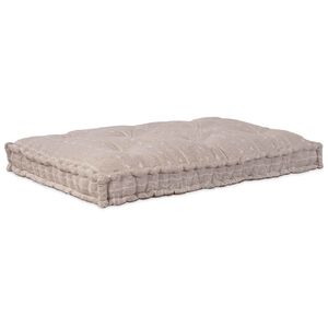 vidaXL Μαξιλάρι για καναπέ παλέτας Ανοιχτό καφέ ύφασμα