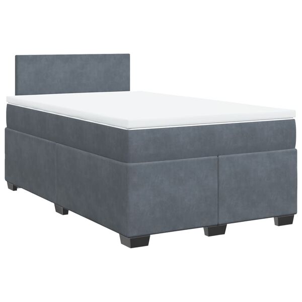 vidaXL &Kappa;&rho;&epsilon;&beta;ά&tau;&iota; Boxspring &mu;&epsilon; &Sigma;&tau;&rho;ώ&mu;&alpha; &Sigma;&kappa;&omicron;ύ&rho;&omicron; &Gamma;&kappa;&rho;&iota; 120x200 &epsilon;&kappa;. &Beta;&epsilon;&lambda;&omicron;ύ&delta;&iota;&nu;&omicron;