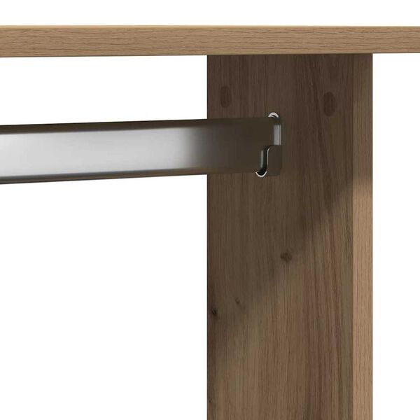 vidaXL Ντουλάπα artisan δρυς 102 x 38 x 110 εκ. Επεξεργασμένο ξύλο