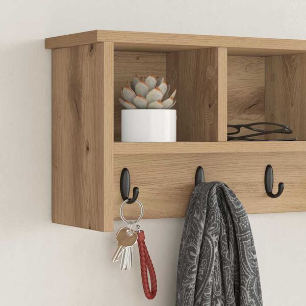 vidaXL &Tau;&omicron;ί&chi;&omicron;&upsilon; &Kappa;&rho;&epsilon;&mu;ά&sigma;&tau;&rho;&alpha; &mu;&epsilon; &rho;ά&phi;&iota; &Epsilon;&pi;&iota;&tau;&omicron;ί&chi;&iota;&omicron; artisan &delta;&rho;&upsilon;&sigmaf; 75 x 16 x 26 &epsilon;&kappa;