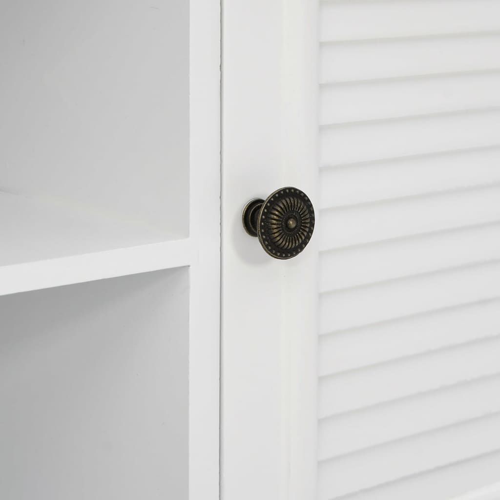 vidaXL Έπιπλο Τηλεόρασης Λευκό 110x30x41 εκ. από Επεξεργασμένο Ξύλο