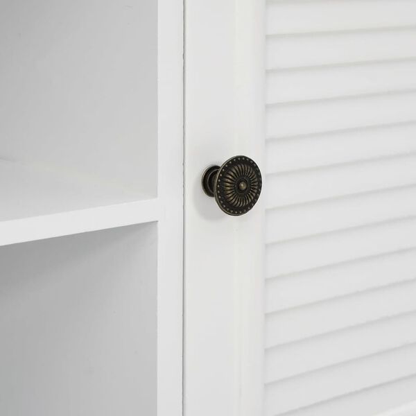 vidaXL Έπιπλο Τηλεόρασης Λευκό 110x30x41 εκ. από Επεξεργασμένο Ξύλο