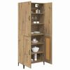 vidaXL Highboard Artisan Oak 69,5 x 34 x 180 &epsilon;&kappa;. &Epsilon;&pi;&epsilon;&xi;&epsilon;&rho;&gamma;&alpha;&sigma;&mu;έ&nu;&omicron; &xi;ύ&lambda;&omicron;
