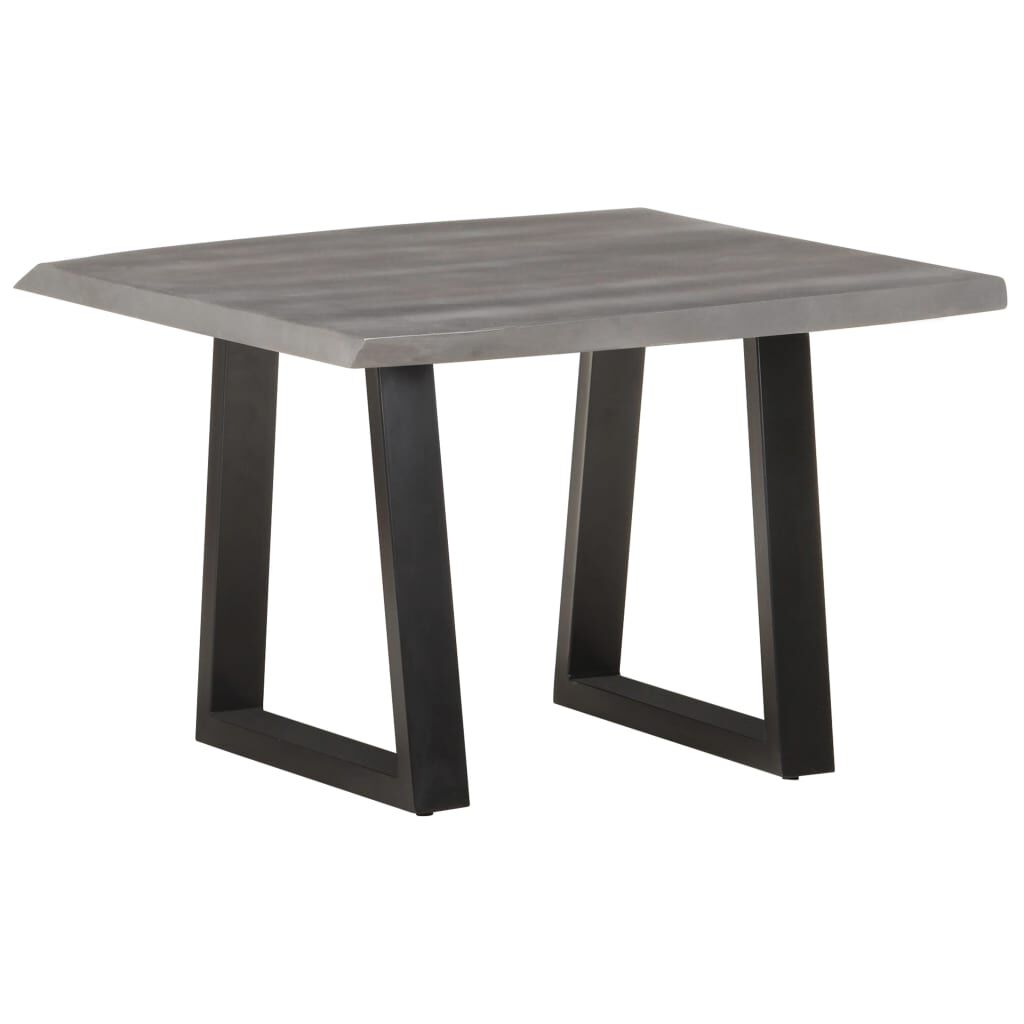 vidaXL Τραπεζάκι Σαλονιού Live Edge 60x60x40 εκ. Μασίφ Ξύλο Ακακίας