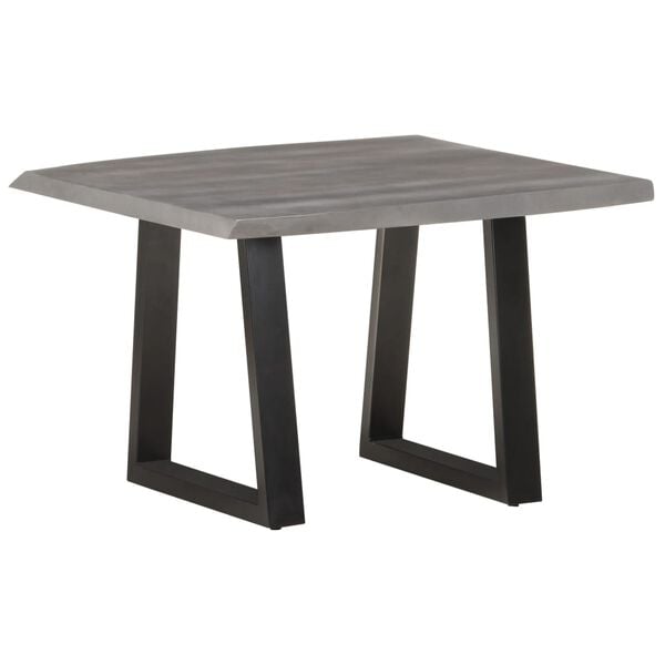 vidaXL Τραπεζάκι Σαλονιού Live Edge 60x60x40 εκ. Μασίφ Ξύλο Ακακίας