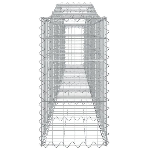 vidaXL Συρματοκιβώτια Τοξωτά 20 τεμ. 400x30x60/80 εκ. Γαλβαν. Ατσάλι