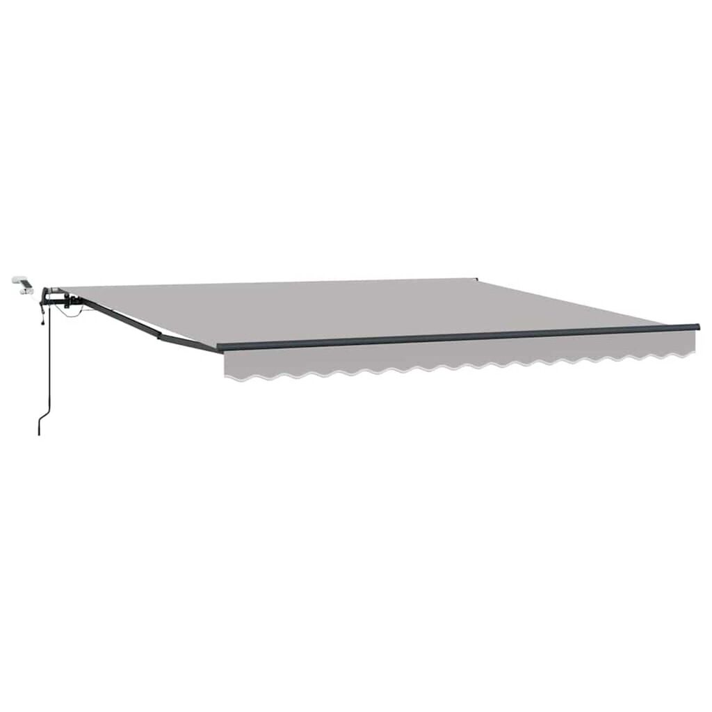 vidaXL Σκηνίτσα Αναδιπλούμενη with Ανοιχτό γκρι 400 x 350 εκ ύφασμα