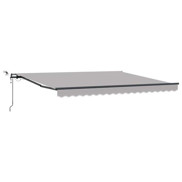 vidaXL Σκηνίτσα Αναδιπλούμενη with Ανοιχτό γκρι 400 x 350 εκ ύφασμα