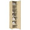 vidaXL Ντουλάπι Sonoma Δρυς 40x42,5x185 εκ. από Επεξεργασμένο Ξύλο