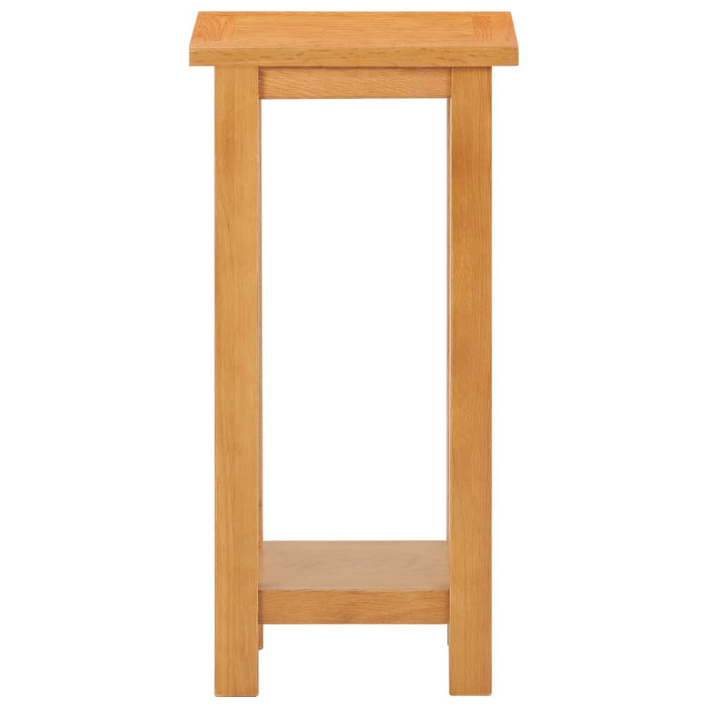 vidaXL Τραπέζι Βοηθητικό 27 x 24 x 55 εκ. από Μασίφ Ξύλο Δρυός