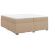 vidaXL &Kappa;&rho;&epsilon;&beta;ά&tau;&iota; Boxspring &mu;&epsilon; &Sigma;&tau;&rho;ώ&mu;&alpha; &Kappa;&alpha;&pi;&omicron;&upsilon;&tau;&sigma;ί&nu;&omicron; 200x200&epsilon;&kappa;.&alpha;&pi;ό &Sigma;&upsilon;&nu;&theta;.&Delta;έ&rho;&mu;&alpha;