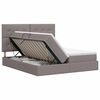 vidaXL &Kappa;&rho;&epsilon;&beta;ά&tau;&iota; &Alpha;&pi;&omicron;&theta;ή&kappa;&eta;&sigmaf; &mu;&epsilon; &kappa;&epsilon;&phi;&alpha;&lambda;ά&rho;&iota; Taupe 200 x 200 cm Ύ&phi;&alpha;&sigma;&mu;&alpha;