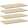 vidaXL &Rho;ά&phi;&iota;&alpha; &Beta;&iota;&beta;&lambda;&iota;&omicron;&theta;ή&kappa;&eta;&sigmaf; 4 &tau;&epsilon;&mu;. Sonoma &Delta;&rho;&upsilon;&sigmaf; 60x30x1,5 &epsilon;&kappa;. &Mu;&omicron;&rho;&iota;&omicron;&sigma;&alpha;&nu;ί&delta;&alpha;