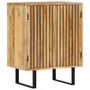 vidaXL Ντουλάπι με 2 Πόρτες 55 x 35 x 70 εκ. από Μασίφ Ξύλο Μάνγκο