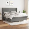 vidaXL &Kappa;&rho;&epsilon;&beta;ά&tau;&iota; Boxspring &mu;&epsilon; &Sigma;&tau;&rho;ώ&mu;&alpha; &Sigma;&kappa;&omicron;ύ&rho;&omicron; &Gamma;&kappa;&rho;&iota; 160x200 &epsilon;&kappa; &Upsilon;&phi;&alpha;&sigma;&mu;ά&tau;&iota;&nu;&omicron;