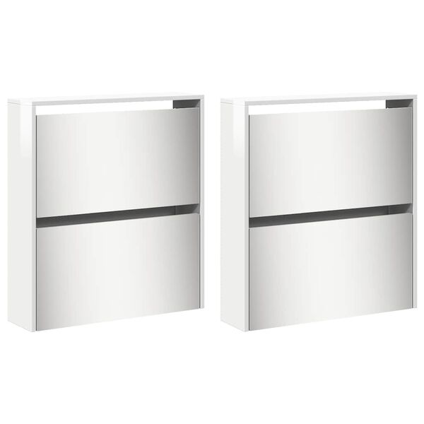 vidaXL &Pi;&alpha;&pi;&omicron;&upsilon;&tau;&sigma;&omicron;&theta;ή&kappa;&eta; &mu;&epsilon; &Kappa;&alpha;&theta;&rho;έ&phi;&tau;&eta; 4 &Epsilon;&pi;&iota;&pi;έ&delta;&omega;&nu; &Gamma;&upsilon;&alpha;&lambda;&iota;&sigma;&tau;. &Lambda;&epsilon;&upsilon;&kappa;ό 63x17x134&epsilon;&kappa;.