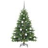vidaXL Τεχνητό Χριστουγεννιάτικο Δέντρο Πράσινο 120 cm ΠΕ και PVC