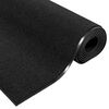 vidaXL Χαλάκι Εξώπορτας Άλλο Μαύρο 120 x 250 cm Πολυαμίδιο και PVC