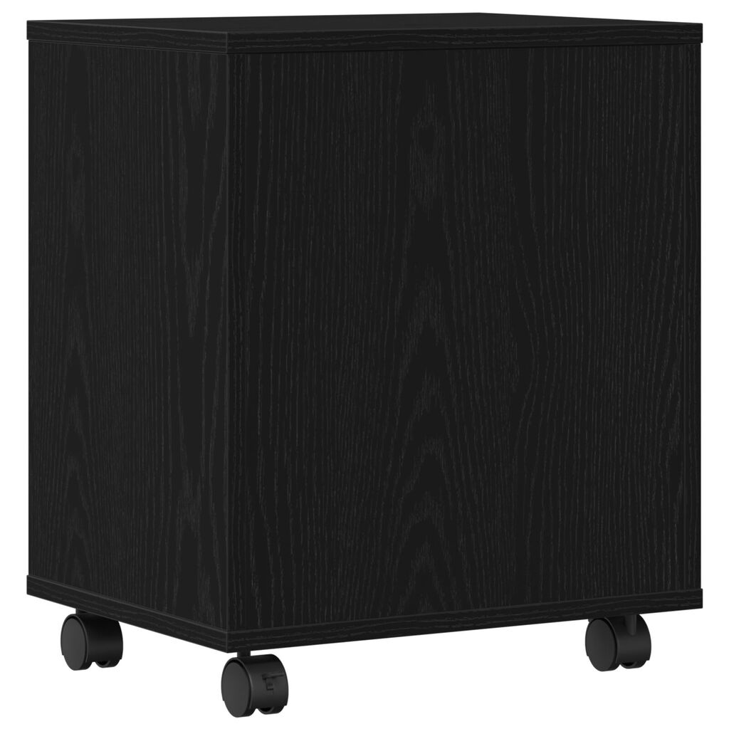vidaXL Σταντ Εκτυπωτή με Ρόδες Artisan Oak 41x32x48 εκ.