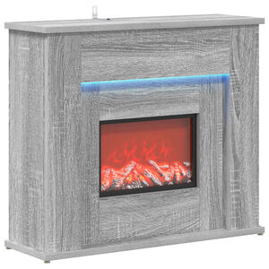 vidaXL &Tau;&zeta;ά&kappa;&iota; &mu;&epsilon; &tau;&alpha;&iota;&nu;ί&alpha; LED &Gamma;&kappa;&rho;&iota; Sonoma 63 x 20 x 54,5 cm