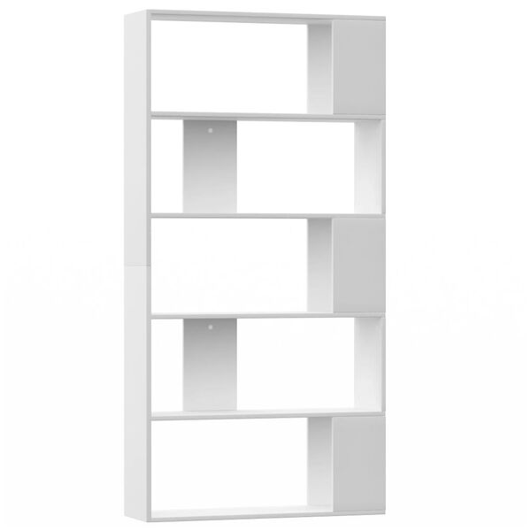 vidaXL Βιβλιοθήκη/Διαχωριστικό Χώρου Λευκό 80x24x159 εκ. Επεξ. Ξύλο