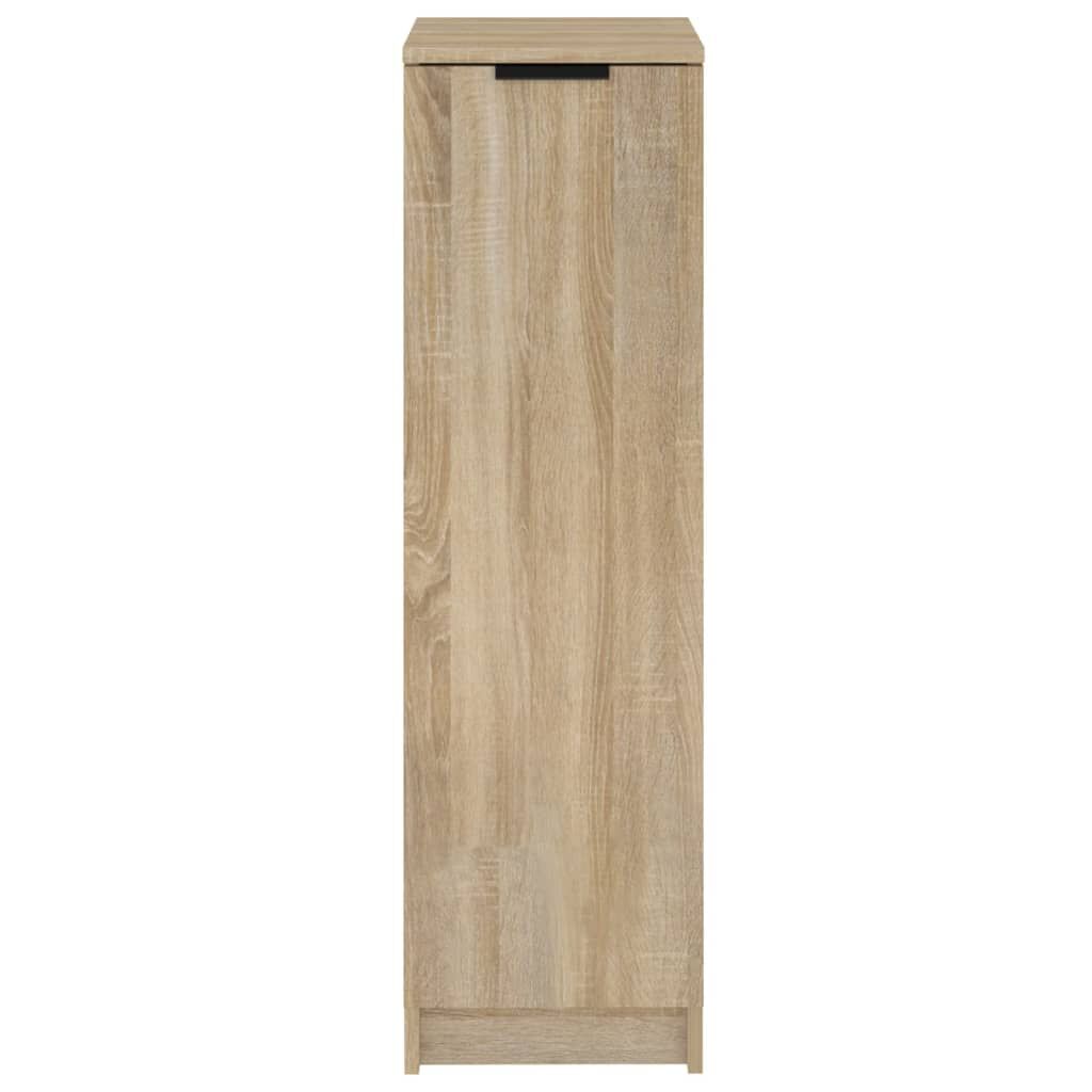 vidaXL Παπουτσοθήκη Sonoma Δρυς 30x35x100 εκ. από Επεξεργασμένο Ξύλο