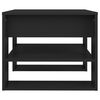 vidaXL Τραπεζάκι Σαλονιού Μαύρο 55,5x55x45 εκ. από Επεξεργασμένο Ξύλο